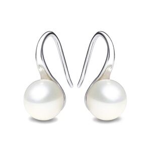 Timeless Freshwater Pearl Earrings | 14K Gold Over Sterling Silver | Luxe Gift